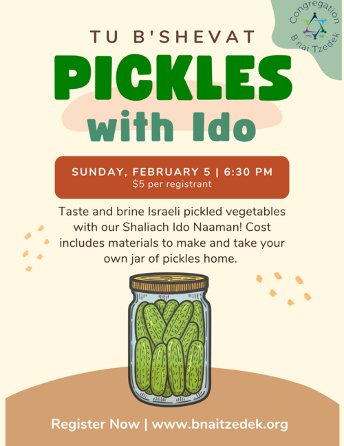 Banner Image for Tu B'Shevat Pickles with Ido